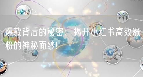 爆款背后的秘密:揭开小红书高效涨粉的神秘面纱!