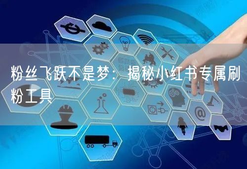 粉丝飞跃不是梦:揭秘小红书专属刷粉工具